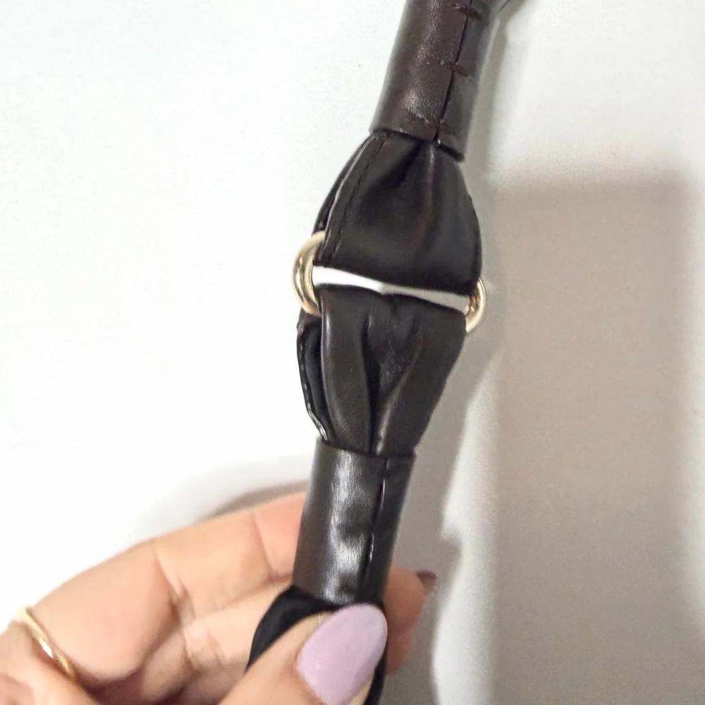 Kate Spade Y2K Black Nylon Shoulder Crescent Bag One Size